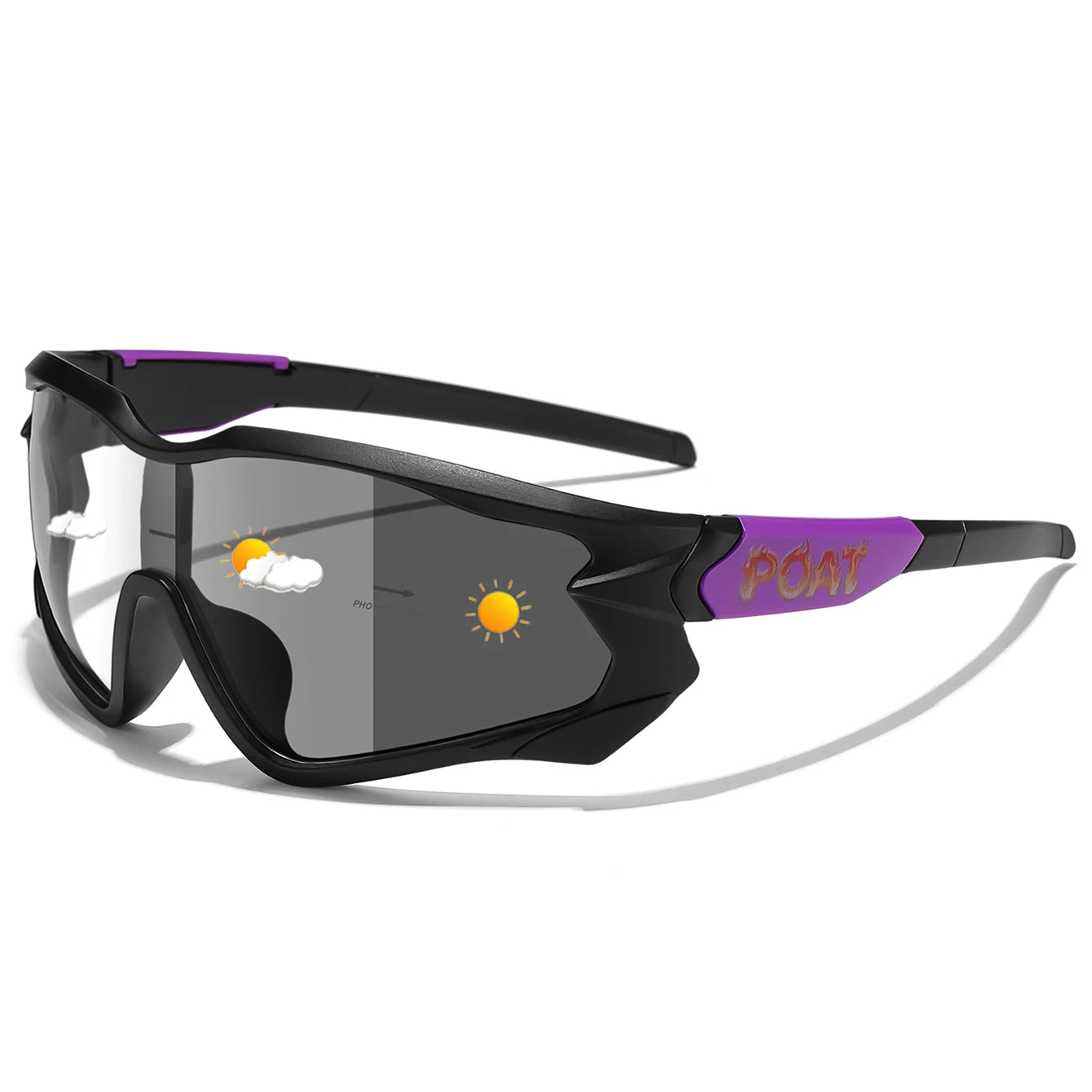 Men Women Sports Big Frame Windproof Goggles