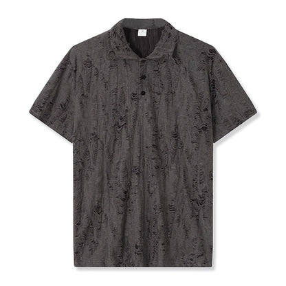 Men s Casual Short Sleeve V- Neck T-Shirts