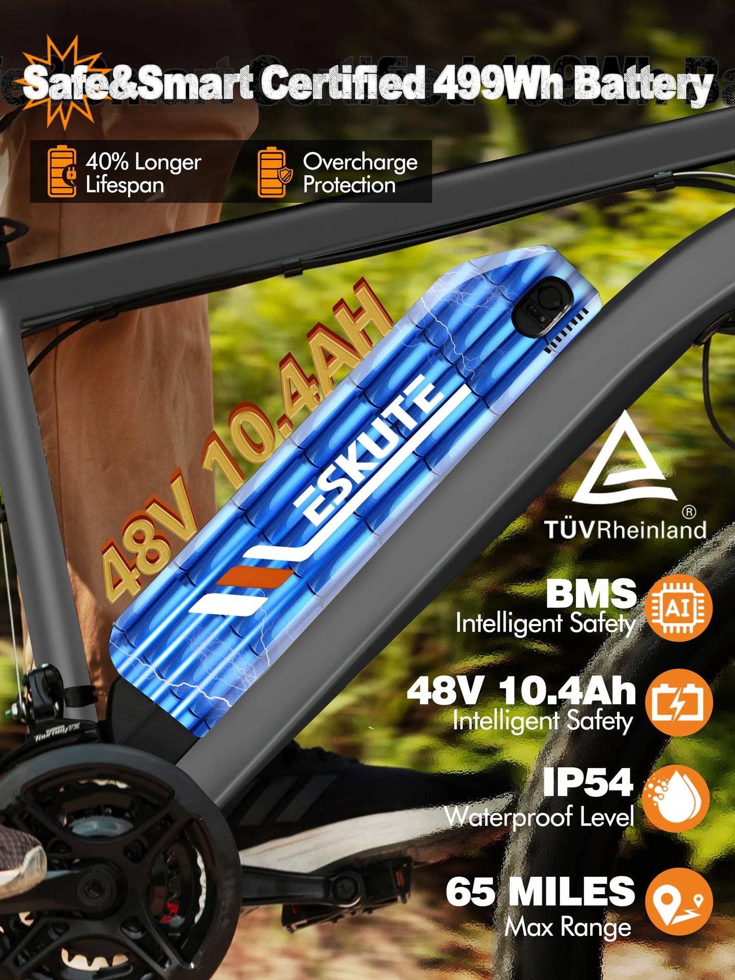 M200, 27.5" Electric Mountain Bicycle  –