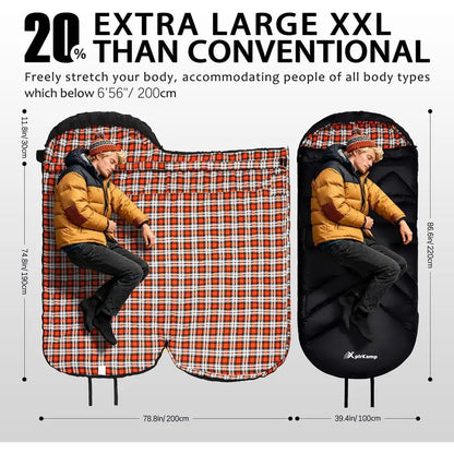 Light- weight XXL Bag for Winter, Camping,