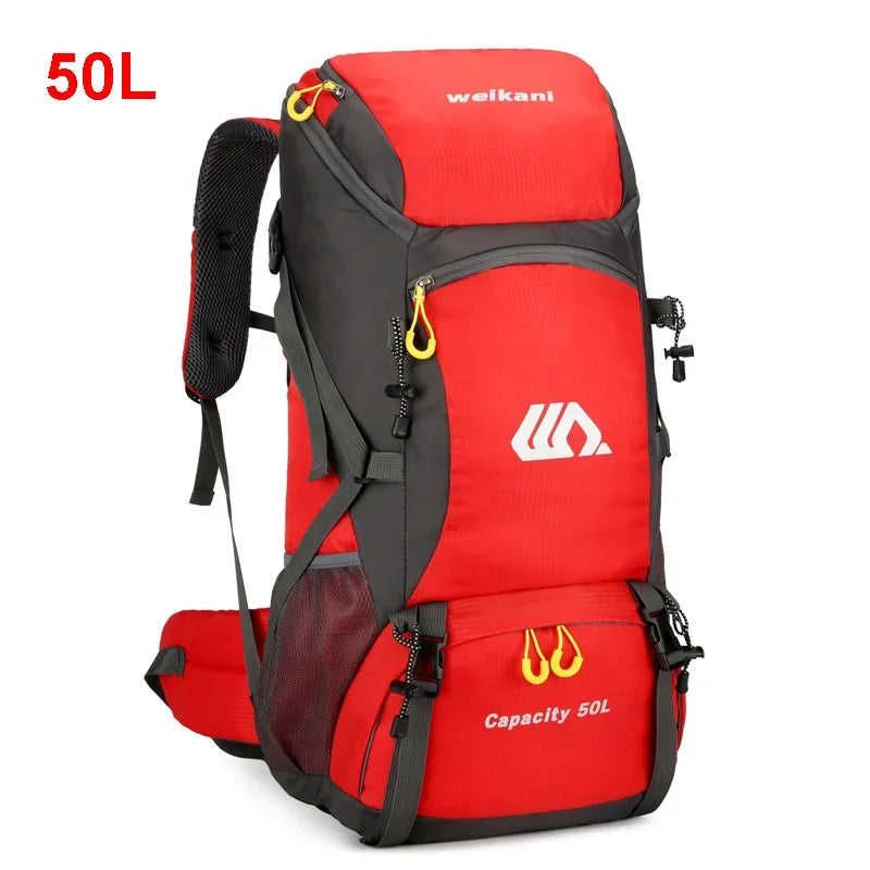 50L Waterproof Large Hiking Men Large Rucksack