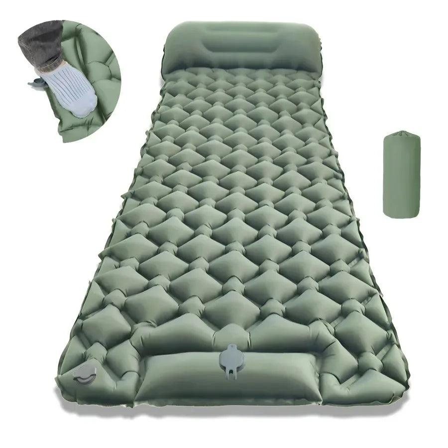 Inflatable Folding Sleeping Beach floating Pad