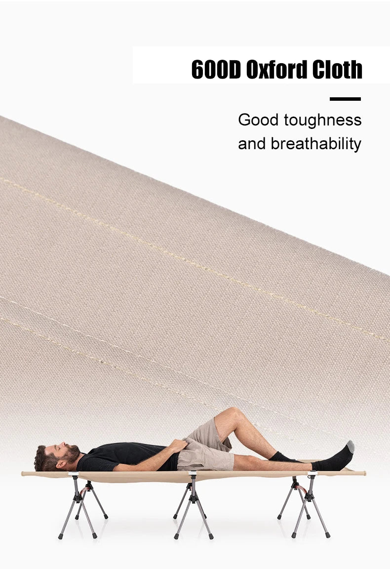 Ultralight Aluminum Alloy Sleeping Cot for Outdoor