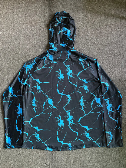 Men Fishing Long Sleeve Hoodie Sailing Shirt