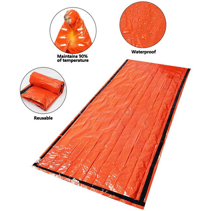 Emergency  Waterproof Blanket, Survival Sleeping Bag