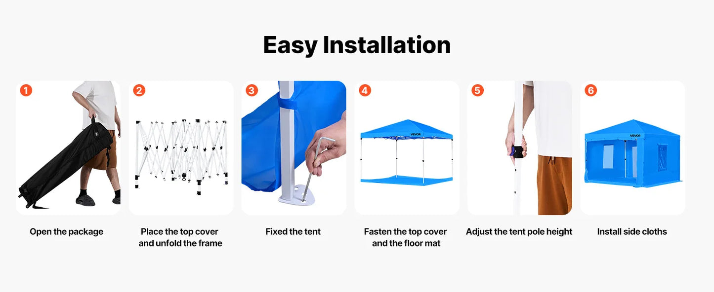 Large Space Oxford Spray Painting Tent
