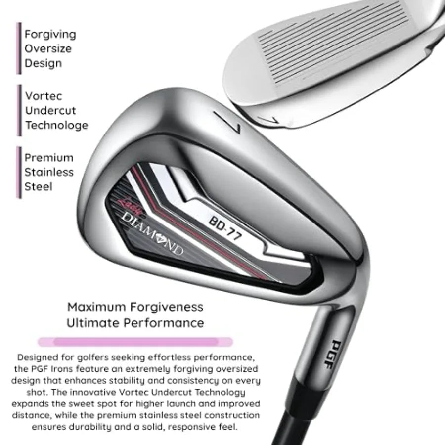 Complete Golf Club Package Set for Men Women