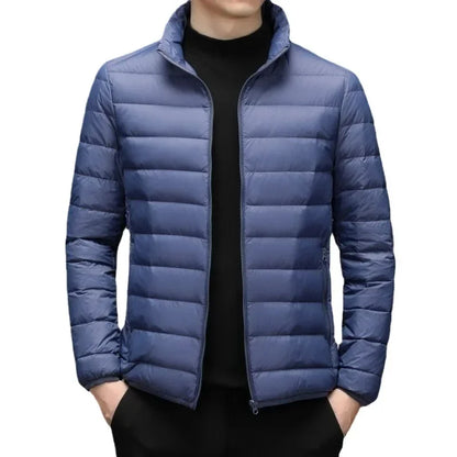 Lightweight Winter  Fleece Lined Cotton Jacket for Men