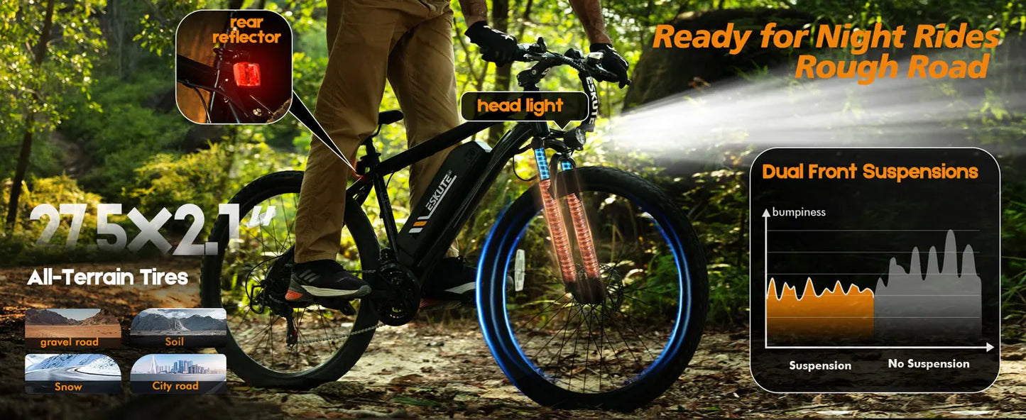 M200, 27.5" Electric Mountain Bicycle  –