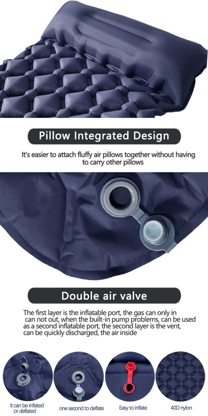Inflatable Folding Sleeping Beach floating Pad