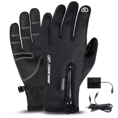 Electric Winter Outdoor Cycling, Running  Nonslip Motorcycle Gloves