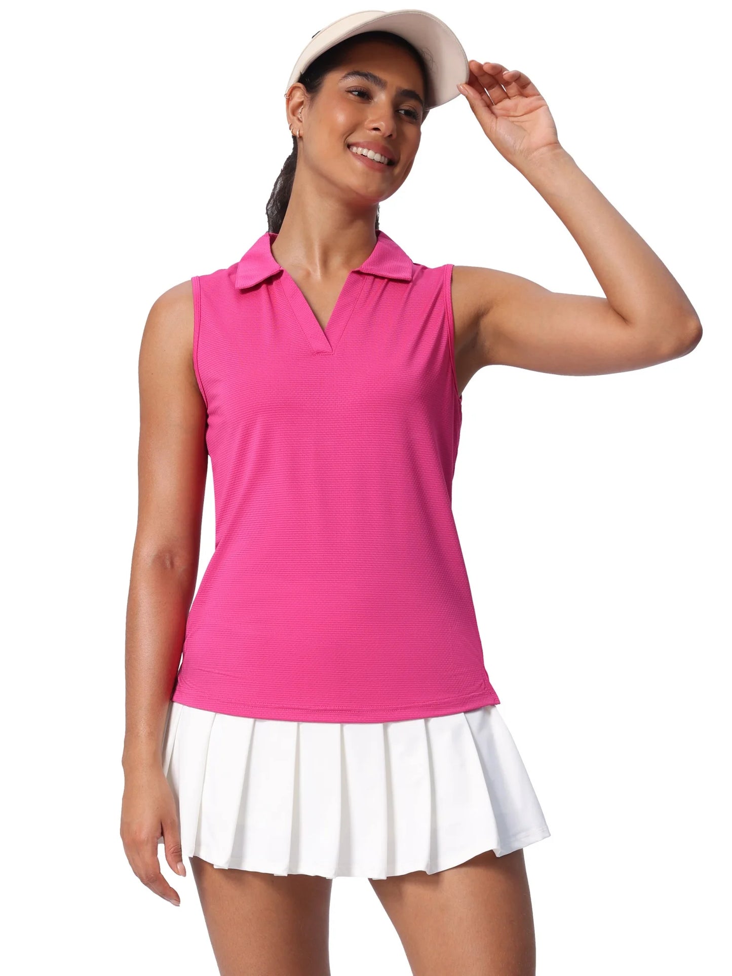 Women's Sleeveless Quick dry Golf Shirts