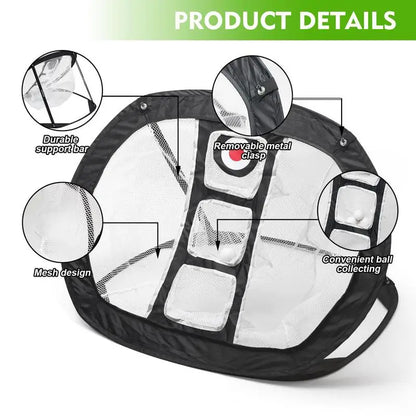 Popup Golf Chipping Net Pitching Cage