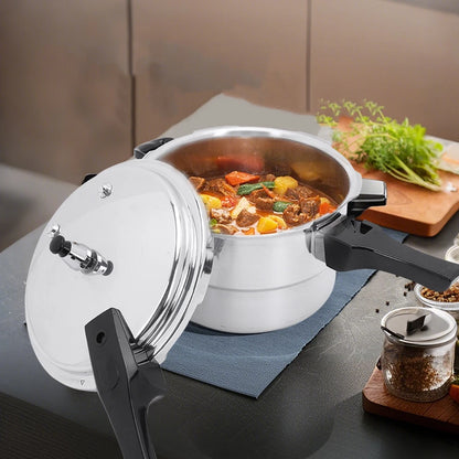 Aluminum Pressure Cooker with Steaming Plate