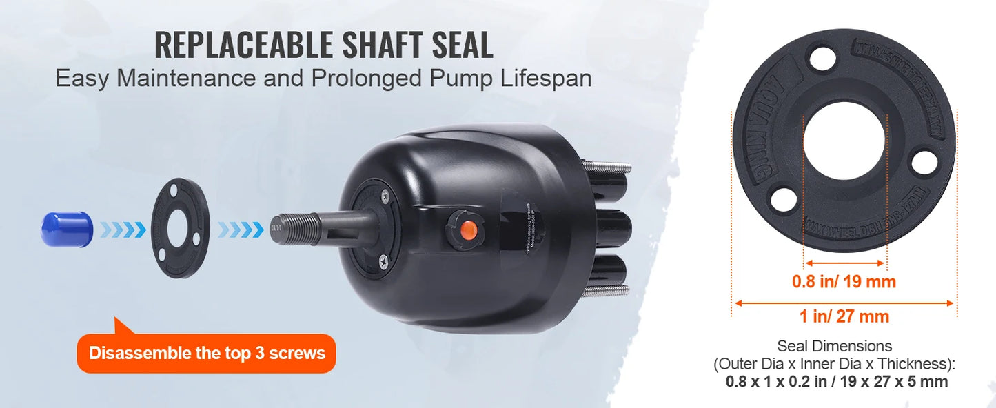 Hydraulic Outboard Steering Kit 90HP/150HP/300HP