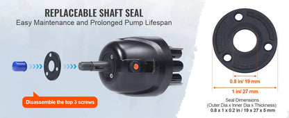 Hydraulic Outboard Steering Kit 90HP/150HP/300HP