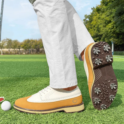 New Men Spiked Walking Golf Shoes Size 7-14