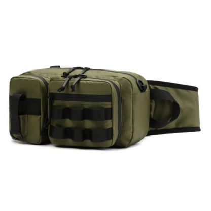 Male Hiking Crossbody Fishing Rod & Lure bag.