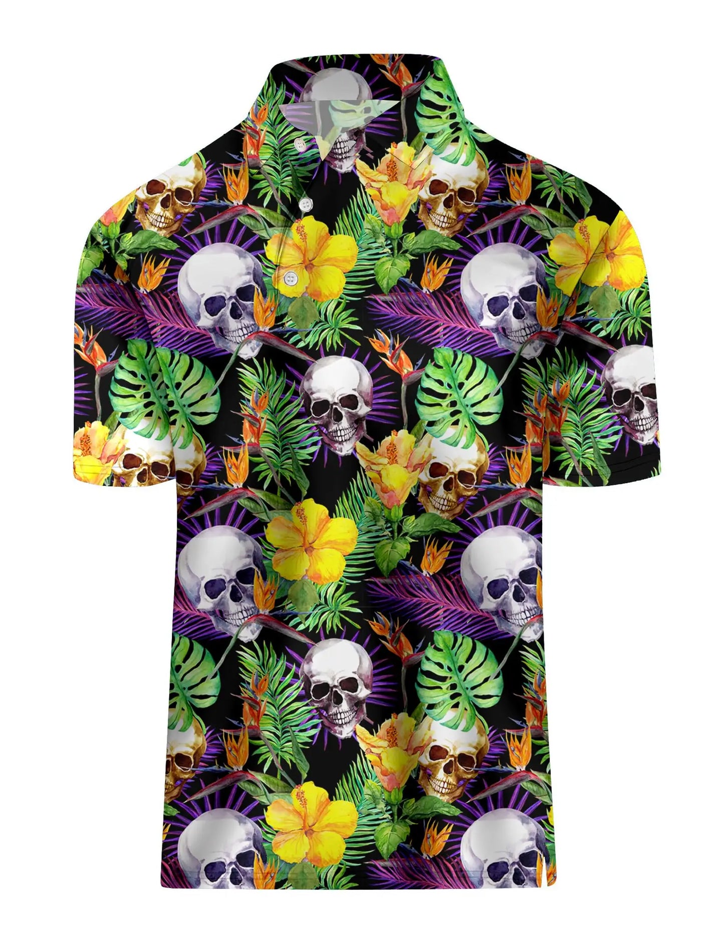 Men's Golf Shirt Hawaii Golf Polo Shirt