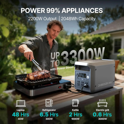 2048Wh Portable Power Station,
