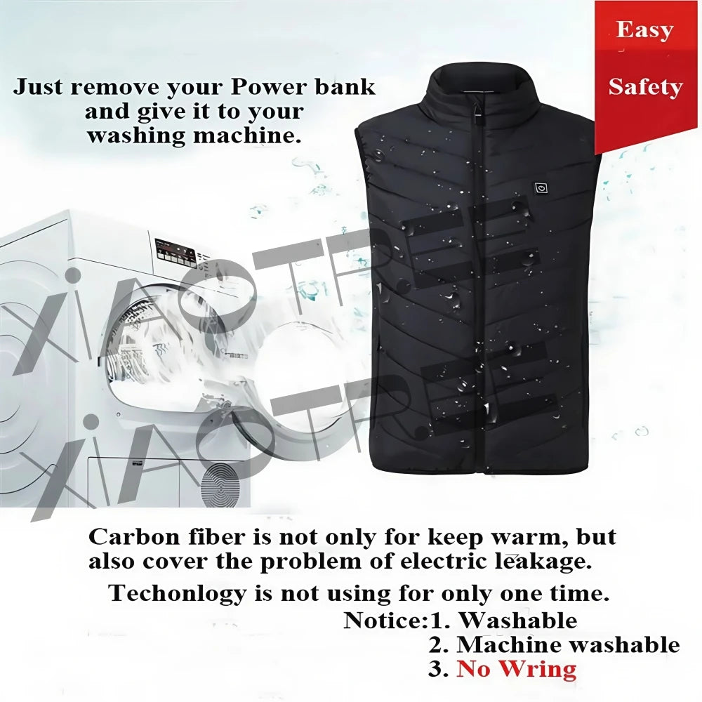 Heated Winter Womens /Men Electric Coats and Vests
