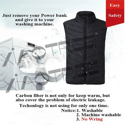 Heated Winter Womens /Men Electric Coats and Vests