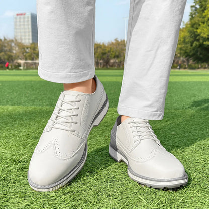 New Men Spiked Walking Golf Shoes Size 7-14