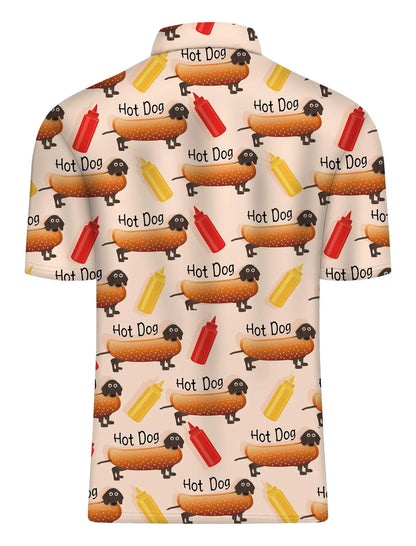 Men's Golf Shirt Hawaii Golf Polo Shirt
