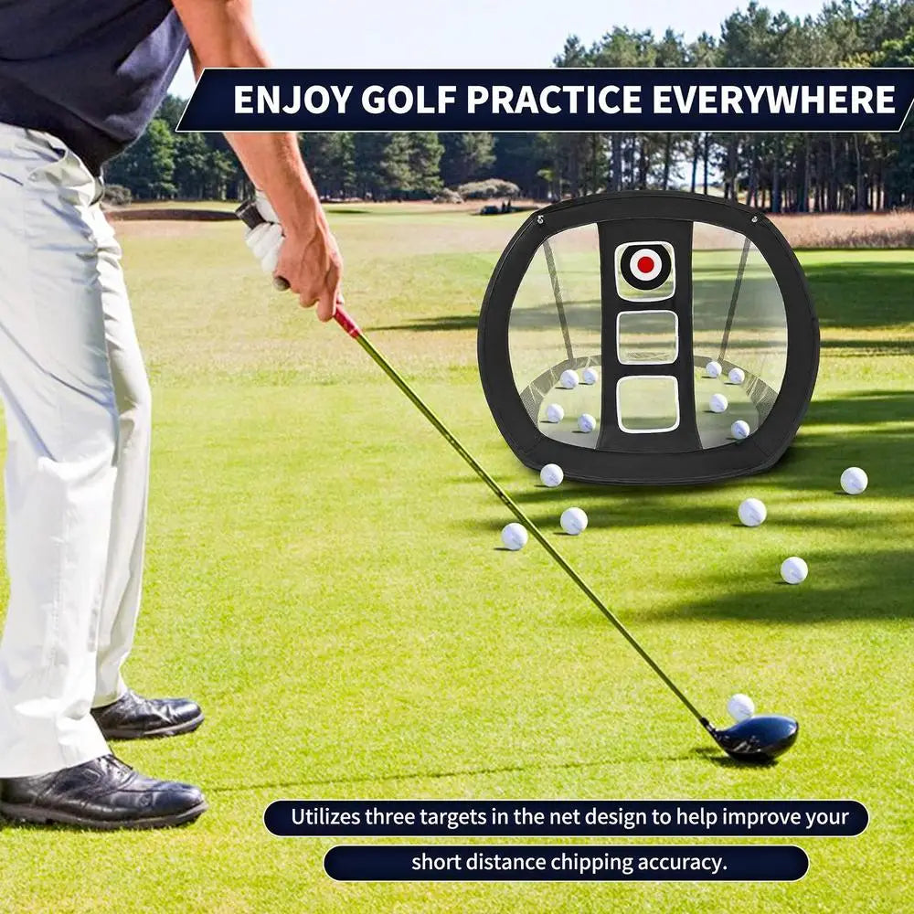 Popup Golf Chipping Net Pitching Cage