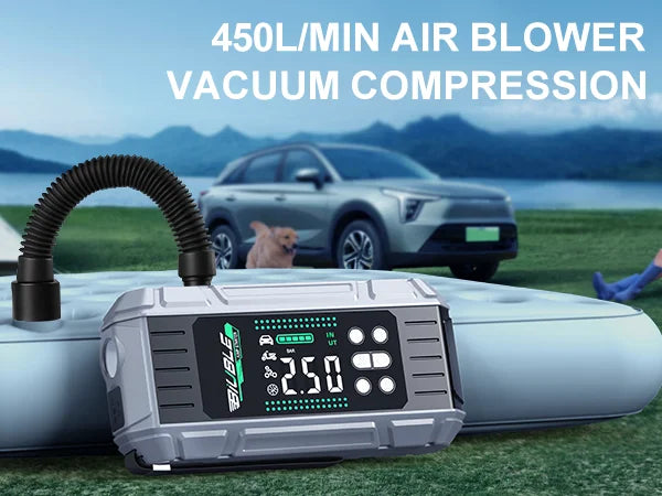 Car Jump Starter & Air Pump 150PSI Air Compressor