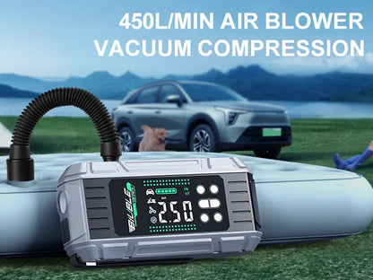 Car Jump Starter & Air Pump 150PSI Air Compressor