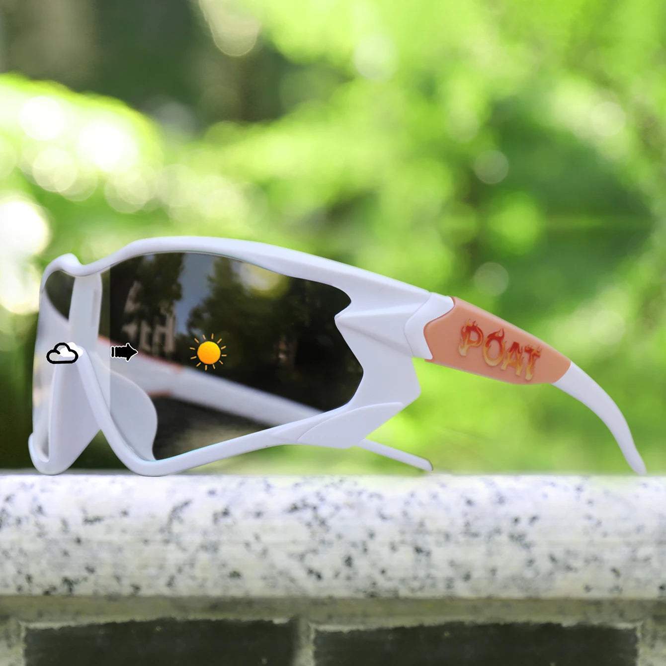 Men Women Sports Big Frame Windproof Goggles
