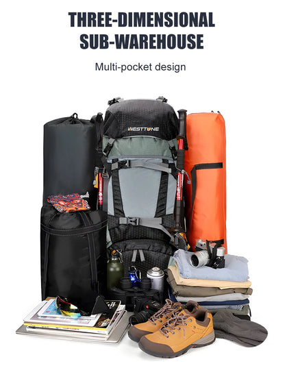 Explorer Internal Frame Backpack with Rain Cover