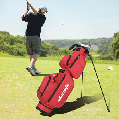 Lightweight Golf Stand Bag - Fits 5-9 Clubs -