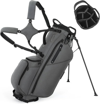 Lightweight Golf Bags with 7 Way Full-Length Dividers,