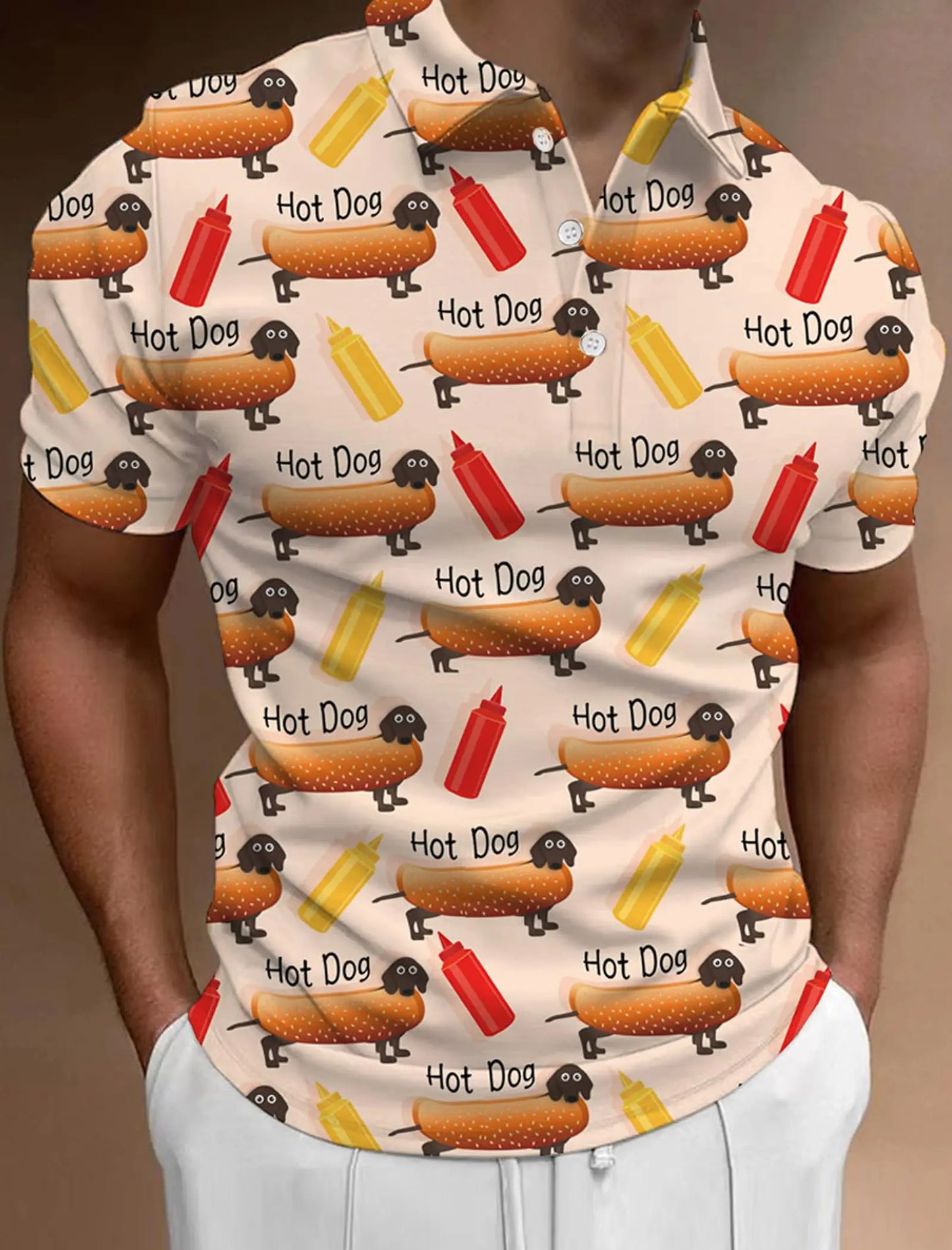 Men's Golf Shirt Hawaii Golf Polo Shirt