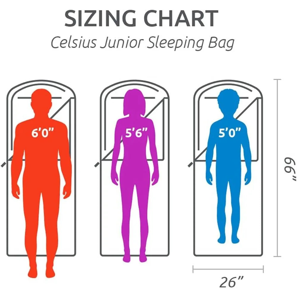 Junior, Warm Cold-weather Sleeping Bags