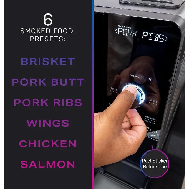 Electric Countertop Indoor Pellet Smoker,BBQ