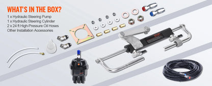 Hydraulic Outboard Steering Kit 90HP/150HP/300HP