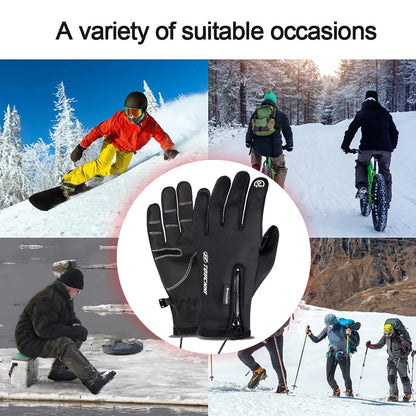 Electric Winter Outdoor Cycling, Running  Nonslip Motorcycle Gloves