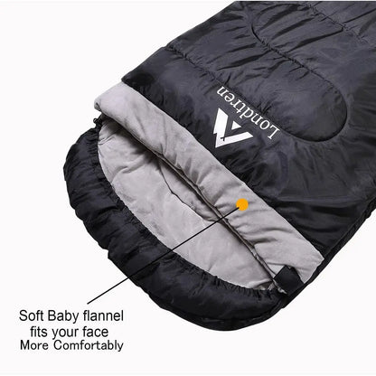 Large 0 Degree Sleng Bags for Adults Cold Weather Camping Winter Below Zero 20 15 Lannel Big and Tall XXL