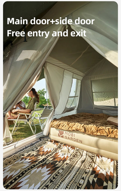 5.9 Outdoor Camping Vinyl Rainproof Sunscreen Tent