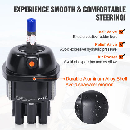 Hydraulic Outboard Steering Kit 90HP/150HP/300HP