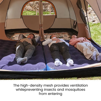 Wind and waterproof  2 Room Family Camping Tent