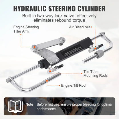 Hydraulic Outboard Steering Kit 90HP/150HP/300HP