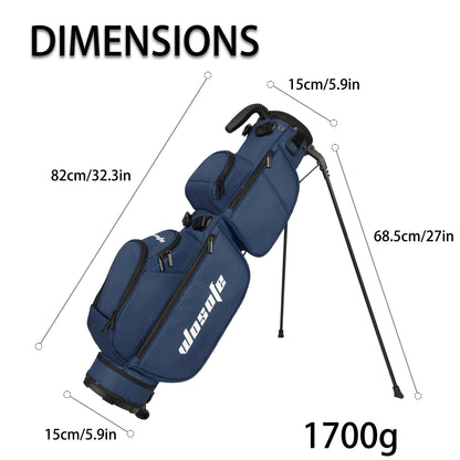 Lightweight Golf Stand Bag - Fits 5-9 Clubs -
