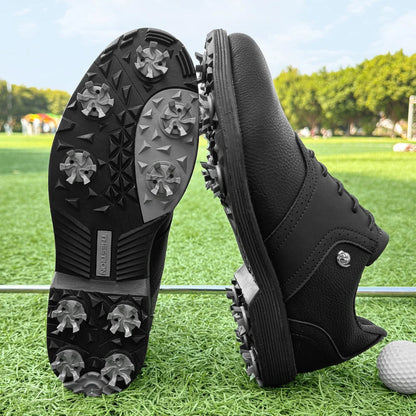 Golf Spiked Sneakers Walking Footwears for Golfers