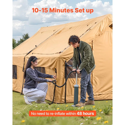 Spacious Inflatable Tent for Family Camping