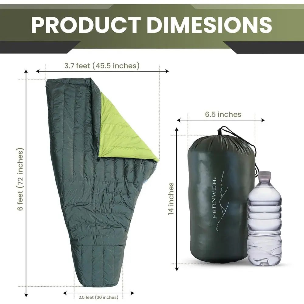 Ultralight Backpacking  Down  Camping Blanket