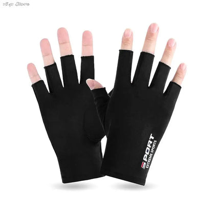 1 Pair Anti-UV Men Women Fishing Gloves Sunscreen
